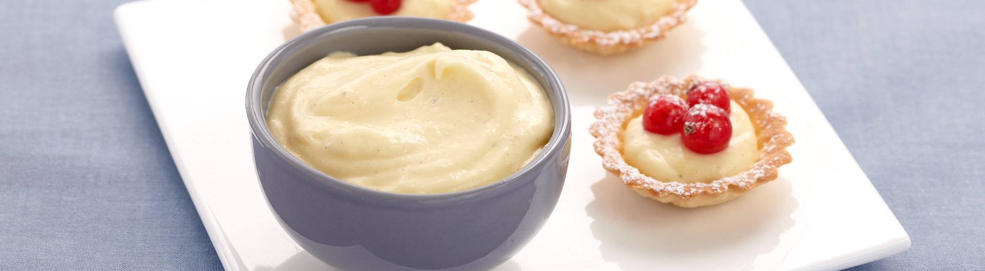 Crème pâtissière à la Crème Fraîche Épaisse 30%