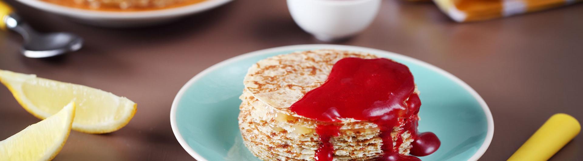 Gâteaux de Crêpes La Vanillée au Citron