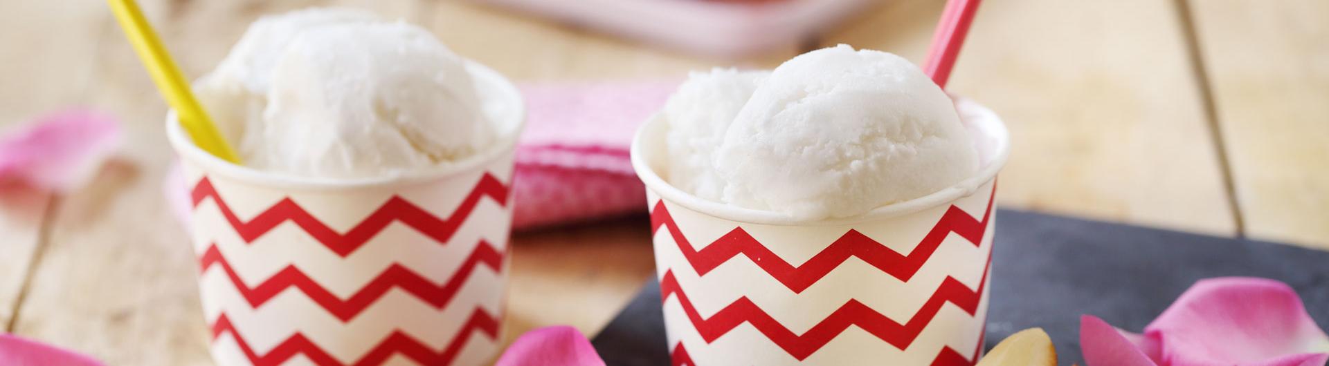 Glace au lait fermenté