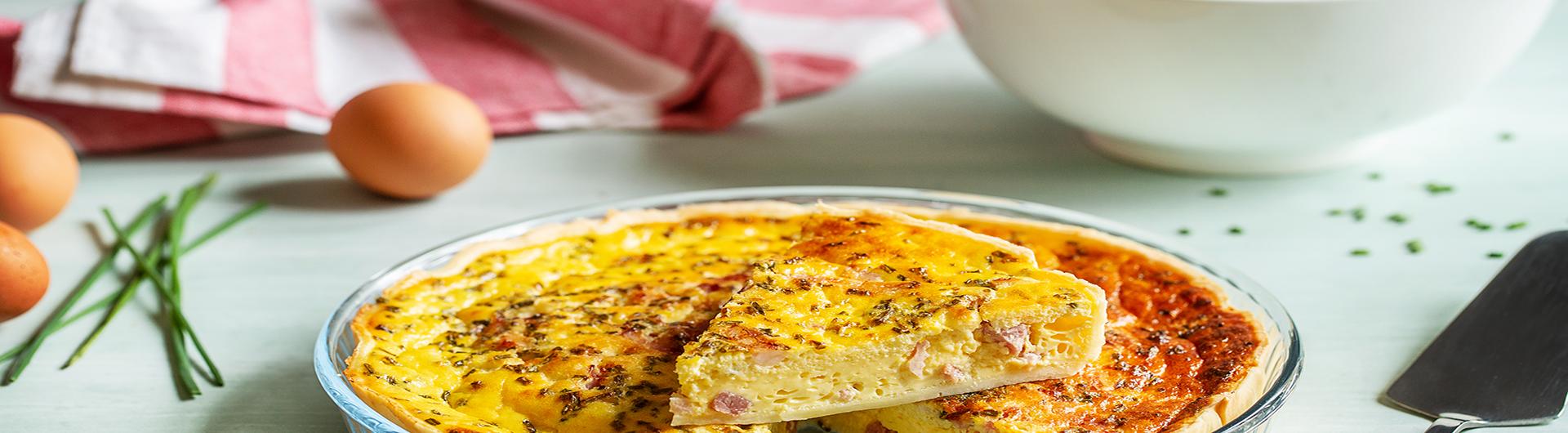 Quiche lorraine au Lait Ribot