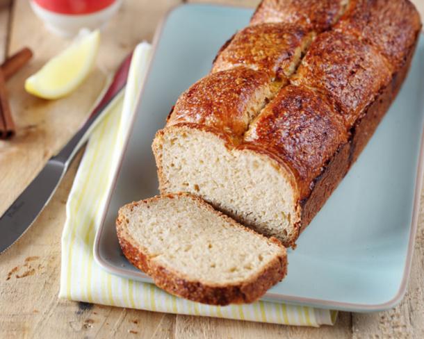 Brioche citron et cannelle Virginie Fouquet