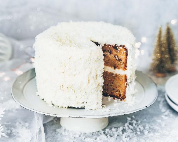 Carrot cake de Noël au Fromage Fouetté Madame Loïk Nature au sel de Guérande