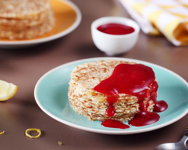 Gâteaux de Crêpes La Vanillée au Citron