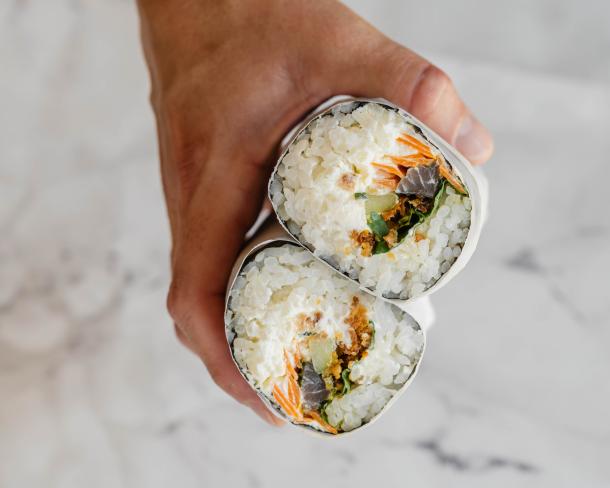 Sushi roll breton au Cream Cheese Paysan Breton Professionnel
