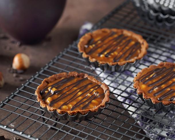 Mini tartelettes caramel au Beurre Moulé Demi-Sel