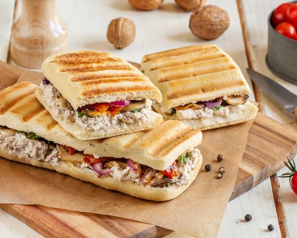 Paninis au Fromage Fouetté Madame Loïk Nature au Sel de Guérande