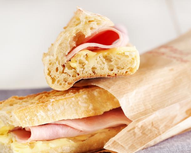 Sandwich Jambon Beurre Virginie Fouquet