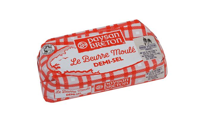 Beurre moulé Paysan Breton Demi-Sel 125g