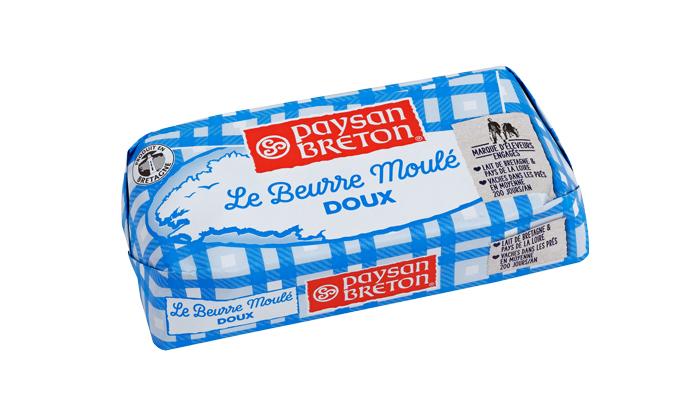 Beurre moulé Paysan Breton Doux 125g