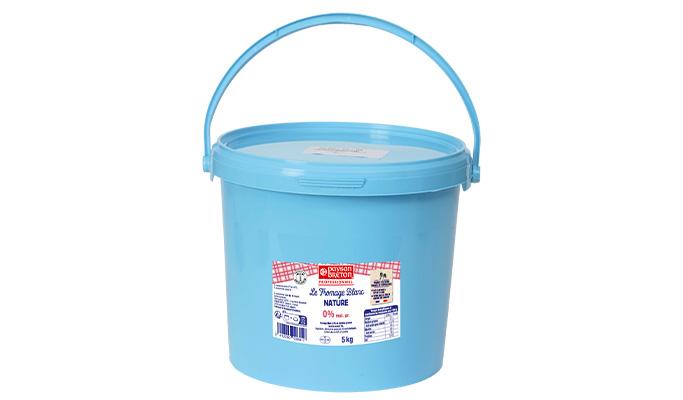 Fromage blanc 0% Paysan Breton Professionnel seau 5kg
